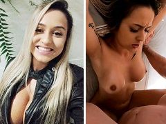 Yazmin, a gata sensual de Florianópolis, dando uma trepadinha com o amiguinho