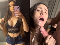 Victoria Camargo chupando gostoso, fazendo boquete profundo e se divertindo com a amiga.