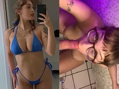 Shelly Cattini mamando e fudendo gostoso enquanto usa um vibrador no clitóris