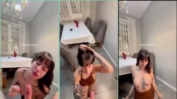 Martina fudendo gostoso oral e levando gozada no rosto