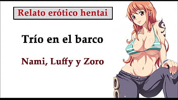 Porno de nami y luffy